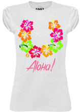 Carica l&#39;immagine nel visualizzatore di Gallery, T-SHIRT DONNA &#39;&#39;ALOHA&#39;&#39;
