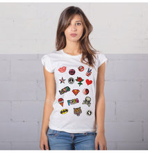 Carica l&#39;immagine nel visualizzatore di Gallery, T-SHIRT DONNA &#39;&#39;PATCH&#39;&#39;
