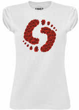 Carica l&#39;immagine nel visualizzatore di Gallery, T-SHIRT DONNA &#39;&#39;ROSE&#39;&#39;
