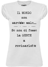 Carica l&#39;immagine nel visualizzatore di Gallery, T-SHIRT DONNA &#39;&#39;GENTE&#39;&#39;
